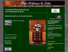 Tablet Screenshot of kallensee-restaurierung.de